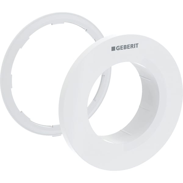 Geberit Typ 01 Rosette für Fernbetätigung rund, UP-Drücker, weiß