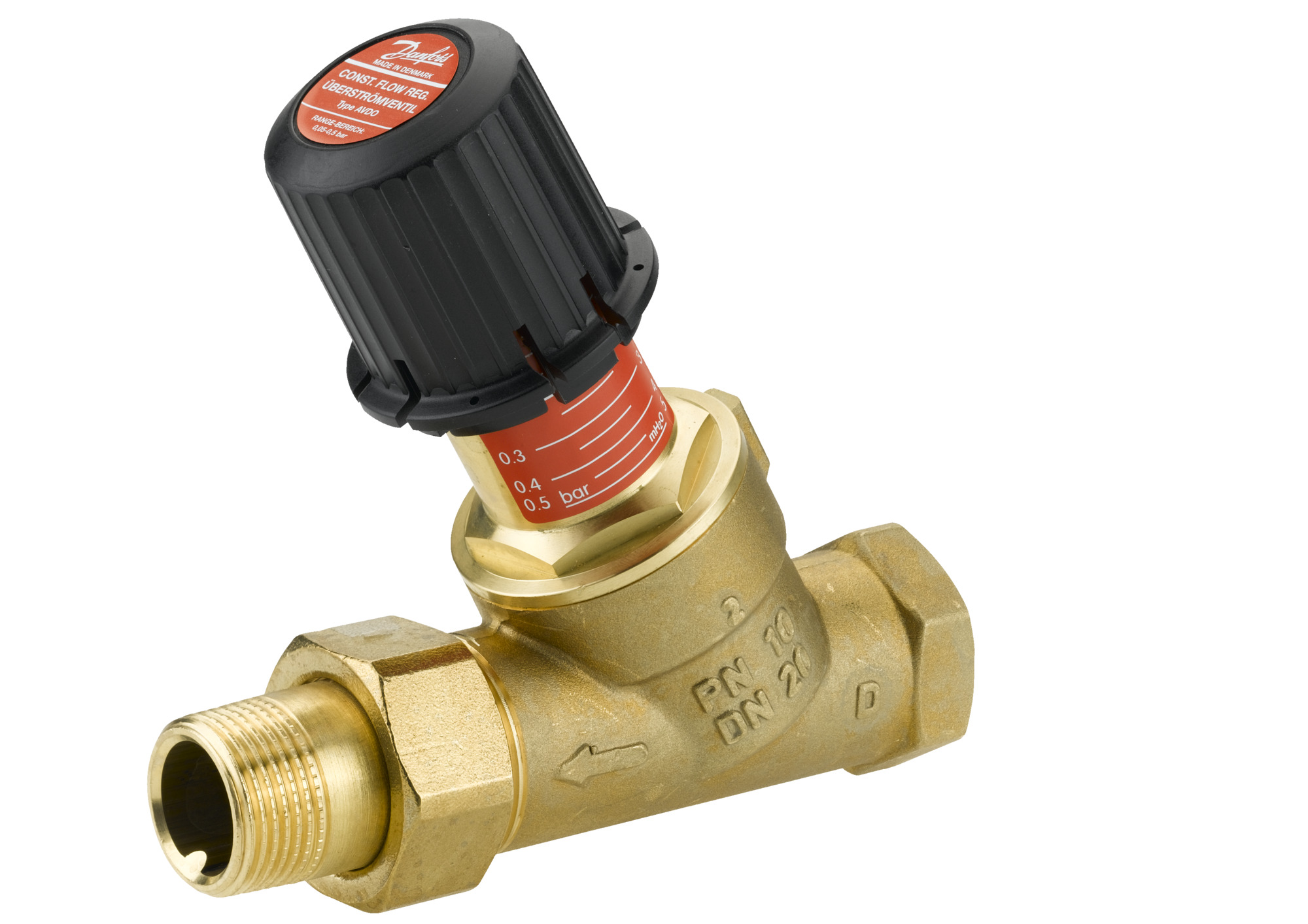 Danfoss Überströmventil AVDO 20 Rp 3/4, DG, Innen-Muffeng./Nip.