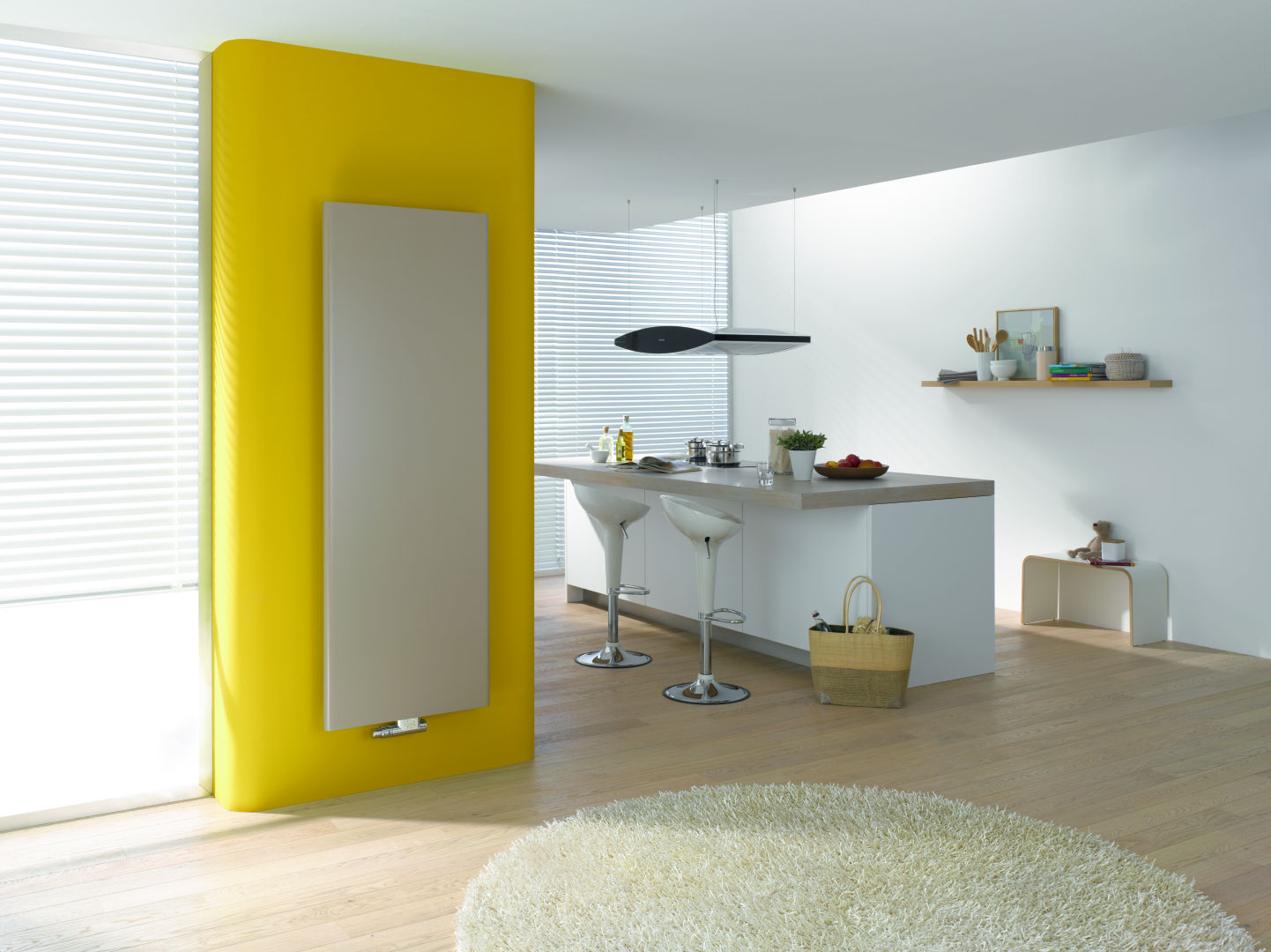 Kermi Pateo BH 1525x66x700mm QN1530, glanzsilber-metallic