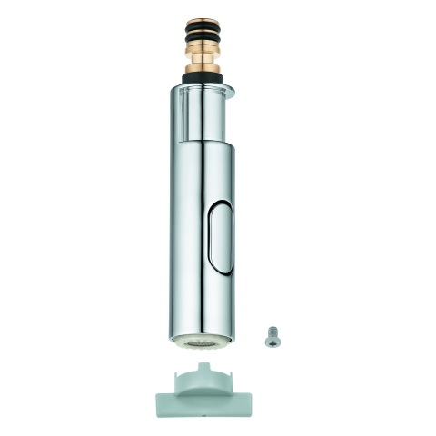 GROHE Spülbrause 46965 herausziehbare Profibrause nickel gebürstet