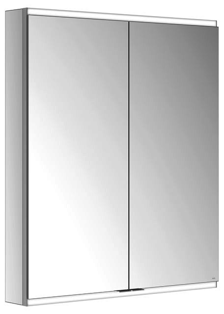 KEUCO Royal Modular 2.0 SPS, bel. 80021, Vorb,2Steckd,sb-elox,800x900x120mm