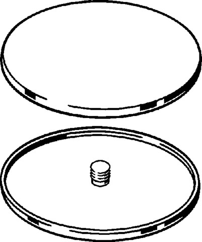 Viega Haube 6145.390 in 74mm x M8 Messing verchromt
