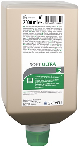 Spezialhandreinigung GREVEN® SOFT ULTRA 2l rückfettend GREVEN Spezialhandreinigung GREVEN® SOFT ULTRA 2l rückfettend GREVEN