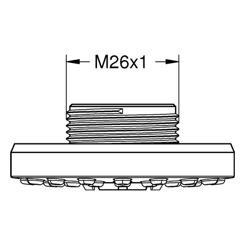 GROHE Strahlregler 46790