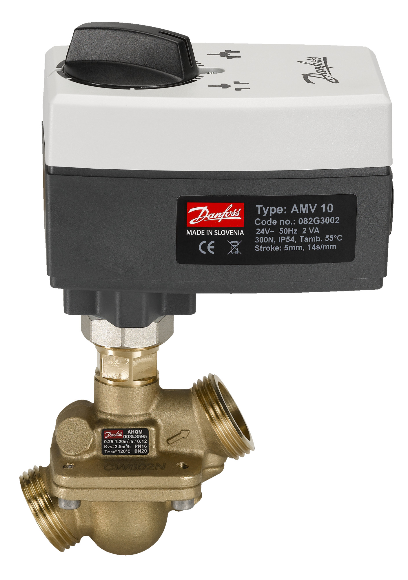 Danfoss Volumenstromregler AHQM DN20, Kvs 2,5, PN16