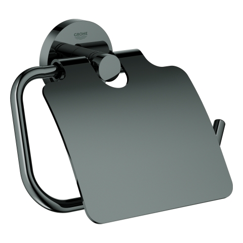 GROHE WC-Papierhalter Essentials 40367_1 mit Deckel hard graphite