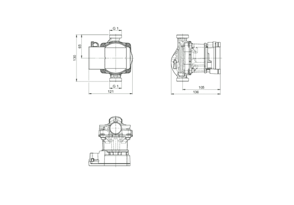 OVENTROP-Ersatzpumpe Speicherkreis für Regumaq X-25/X-45