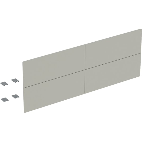 Geberit Set Schubl.-Frt für ONE US, 4 Schubl. für WT B: 135cm, greige matt