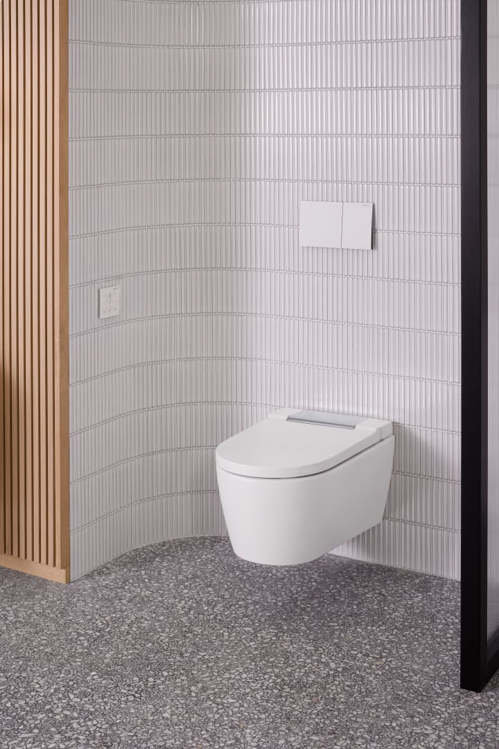 Geberit Wandbedienpanel für Geberit AquaClean weiß / Glas