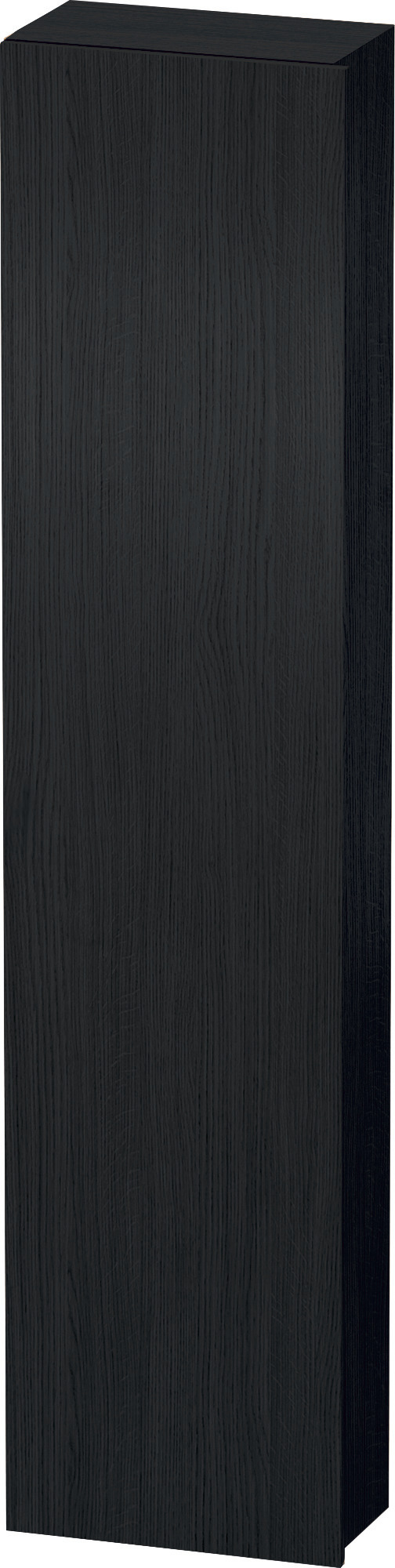 Duravit Hochschrank DuraStyle,240x400x1800mm, 1Tür,TA links, Eiche Schwarz