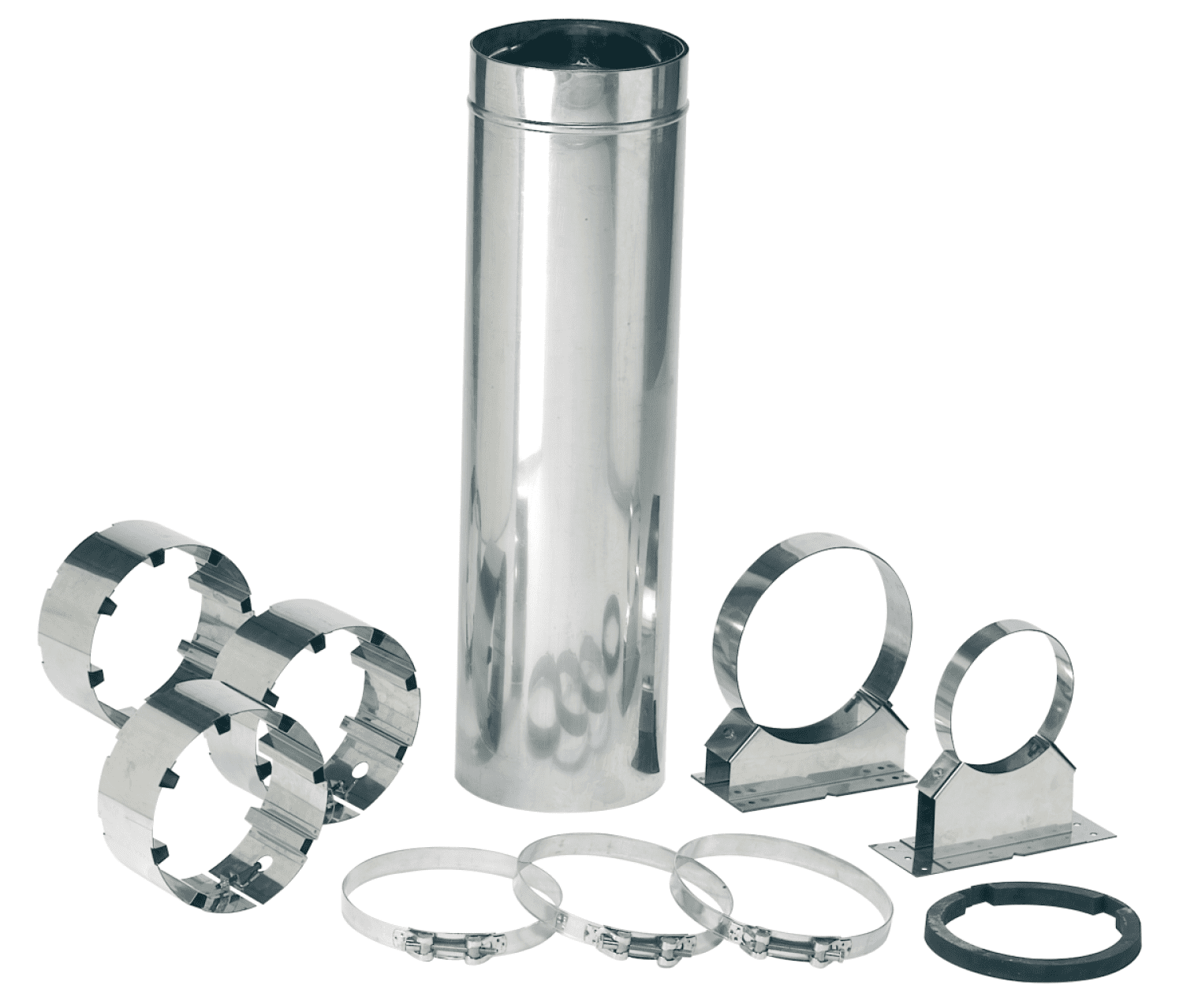 Wilo Kühlmantelrohr für TWI4/TWU4 , 500 mm, 4", 1.4301, 500, SH3