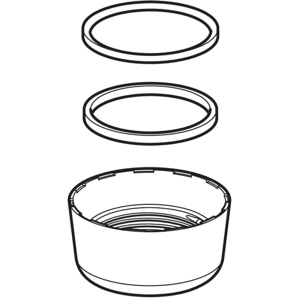 Geberit Überwurfmutter f. AP112, AP116 und AP117 AP-SPK, weiß Geberit Überwurfmutter f. AP112, AP116 und AP117 AP-SPK, weiß