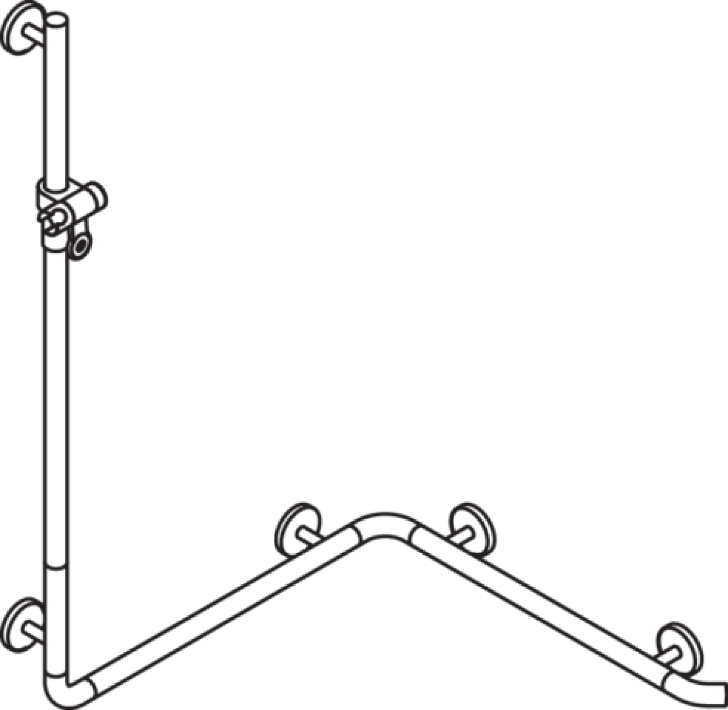 HEWI DUHA m.Br.H.St.,AM1:1250, W1/2:762, Br.H. in 92, Kst., chromoptisch besch.