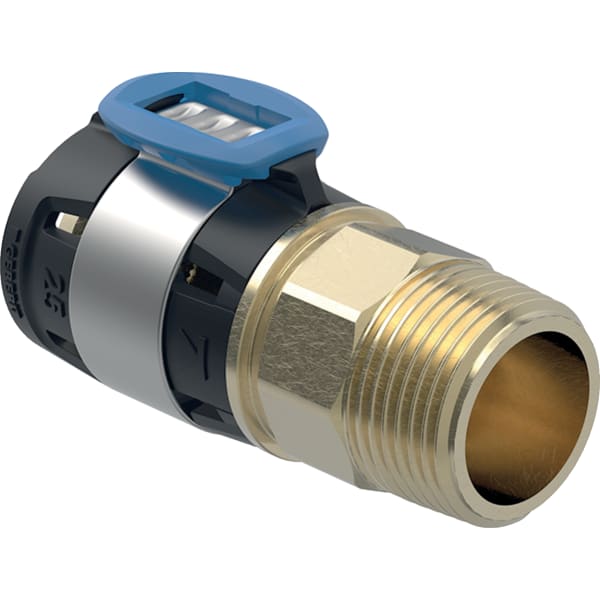 Geberit FlowFit Übergang mit Aussengewinde SiBr d32-R1 1/4