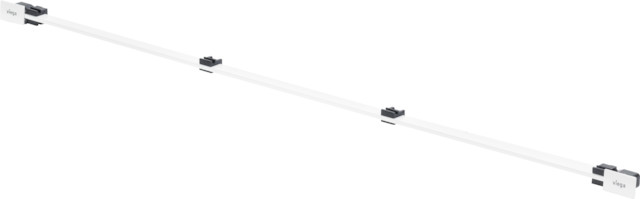 Viega Stegrost Advantix Vario 4967.33 in 300-1200mm Edelstahl weiß