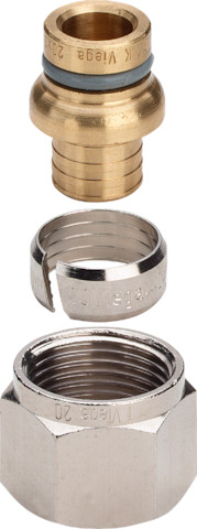 Viega Verschraubung 1022 in 14x2mm Messing