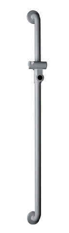 HEWI Brausehalterstange Ser 477, AM:1100mm, m. 35521 stahlblau