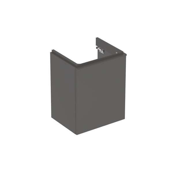 Geberit Smyle US für HWB, eckig, m. 1 Tür re 49,2x61,7x40,6cm, lava