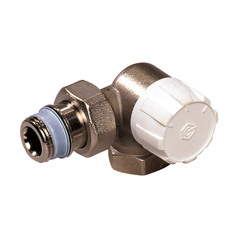 Flamco Thermostatventil Winkeleck re. DN15 mit Voreinst., Rp1/2 x G1/2a, M30x1.5