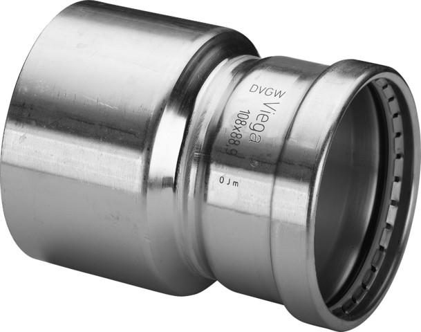 Viega Reduzierstück Sanpress Inox XL 2315.1XL in 108,0x76,1mm Edelstahl