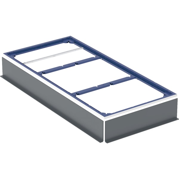 Geberit Duofix Installationsrahmen, 170x80 cm für zehn Füße