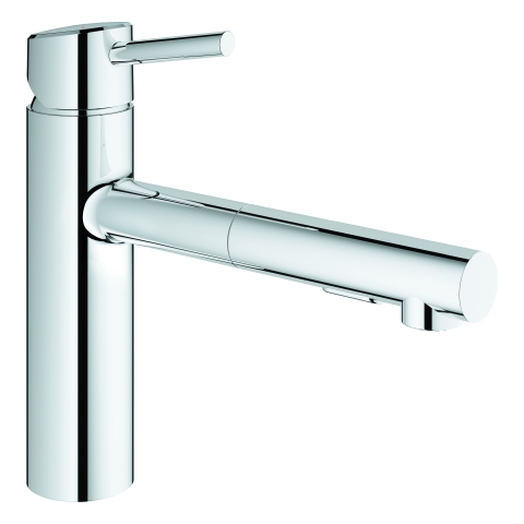 GROHE EH-SPT-Batterie Concetto 30273_1 mittelhoch ausziehbare Spülbrause chrom