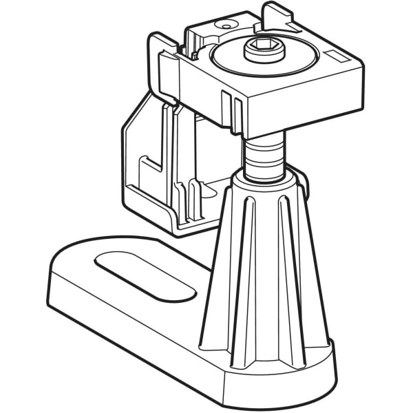 Geberit Fuss, f. Duofix Install.-Rahmen für Duschfläche