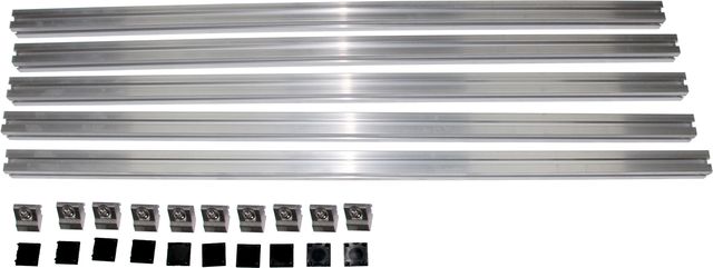 Wolf Montageschienen Aluplus 5 er Set, quer