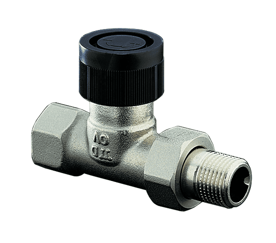 OVENTROP-Thermostatventil "A" DN25, R1, PN10, Durchgang
