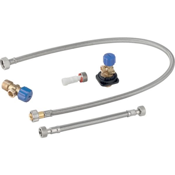 Geberit Wasseranschlussset unten zu Monolith Sanitärmodul für WC 101 cm Geberit Wasseranschlussset unten zu Monolith Sanitärmodul für WC 101 cm