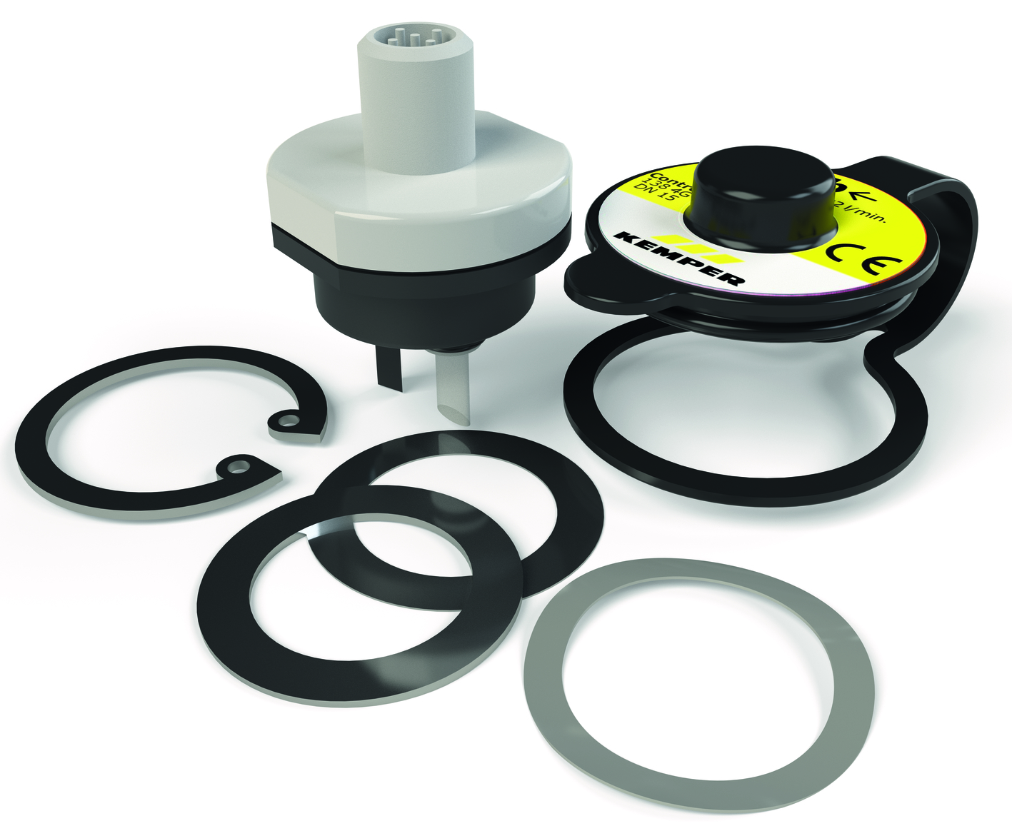 KEMPER Austauschset Sensor CONTROL-PLUS für Figur 138 4G, 11-188 l/min, DN40