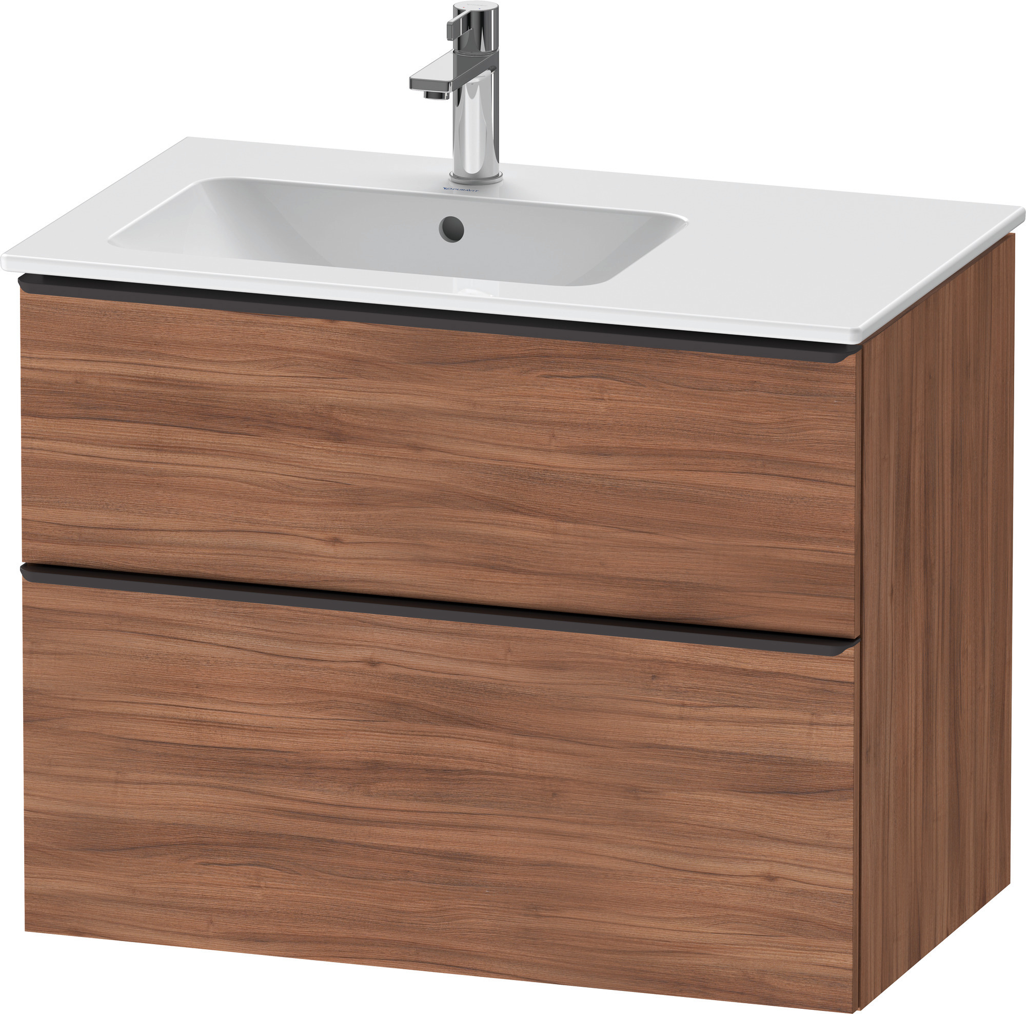 Duravit D-Neo WTU,234583,AZ,1,SBK:1,Gr:D.Schw 810x462x625mm,Wandh,Nussbaum Matt,Dekor