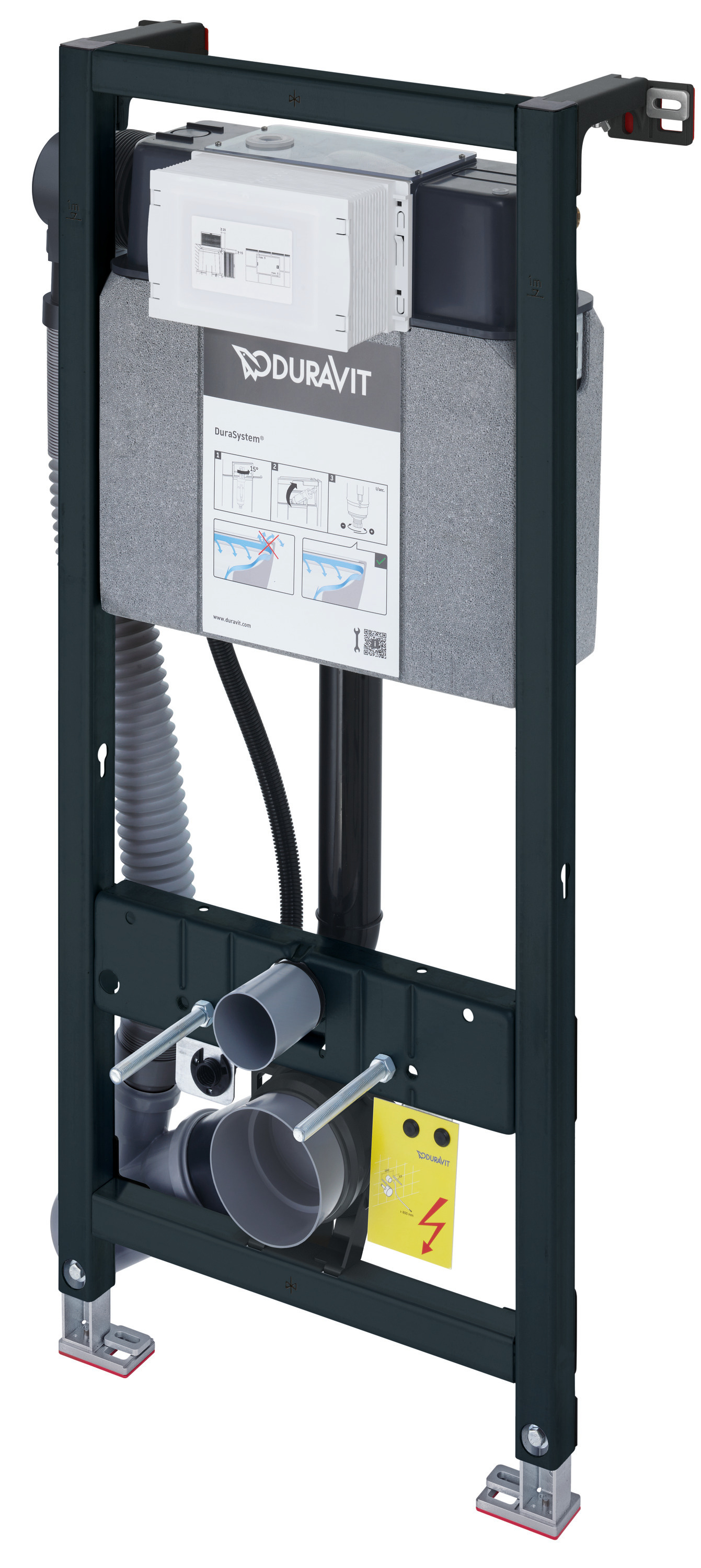 DU DuraSyst.für WWC Trockenba Höhe 1148 Geruchsab. Hygienespül. Spülb.elektr.Vor