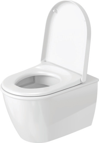 DU WC-Sitz ohne SoftClose Scharniere edelstahl, weiß