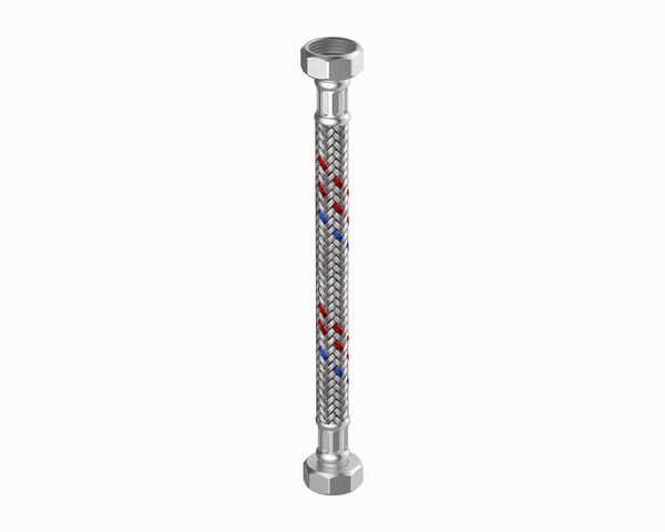 Flamco Meiflex Panzerschlauch MS-Ans. S/H/K 1/2" IG x 1/2" IG, 1500 mm