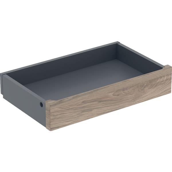 Geberit Innenschubl. m.Frt für Renova Plan US für Waschtisch B:55cm, Bj 2021, nussbaum