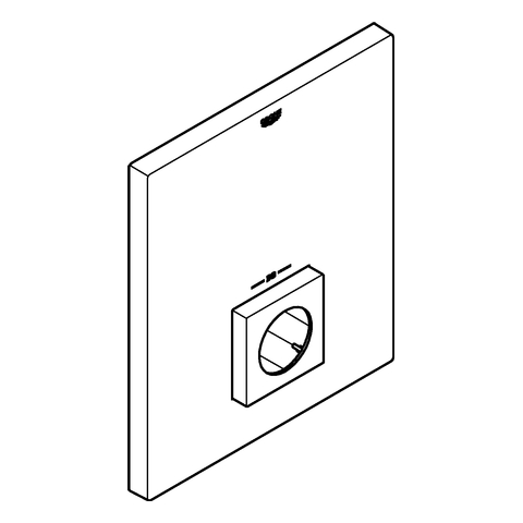 GROHE Rosette 47962 chrom