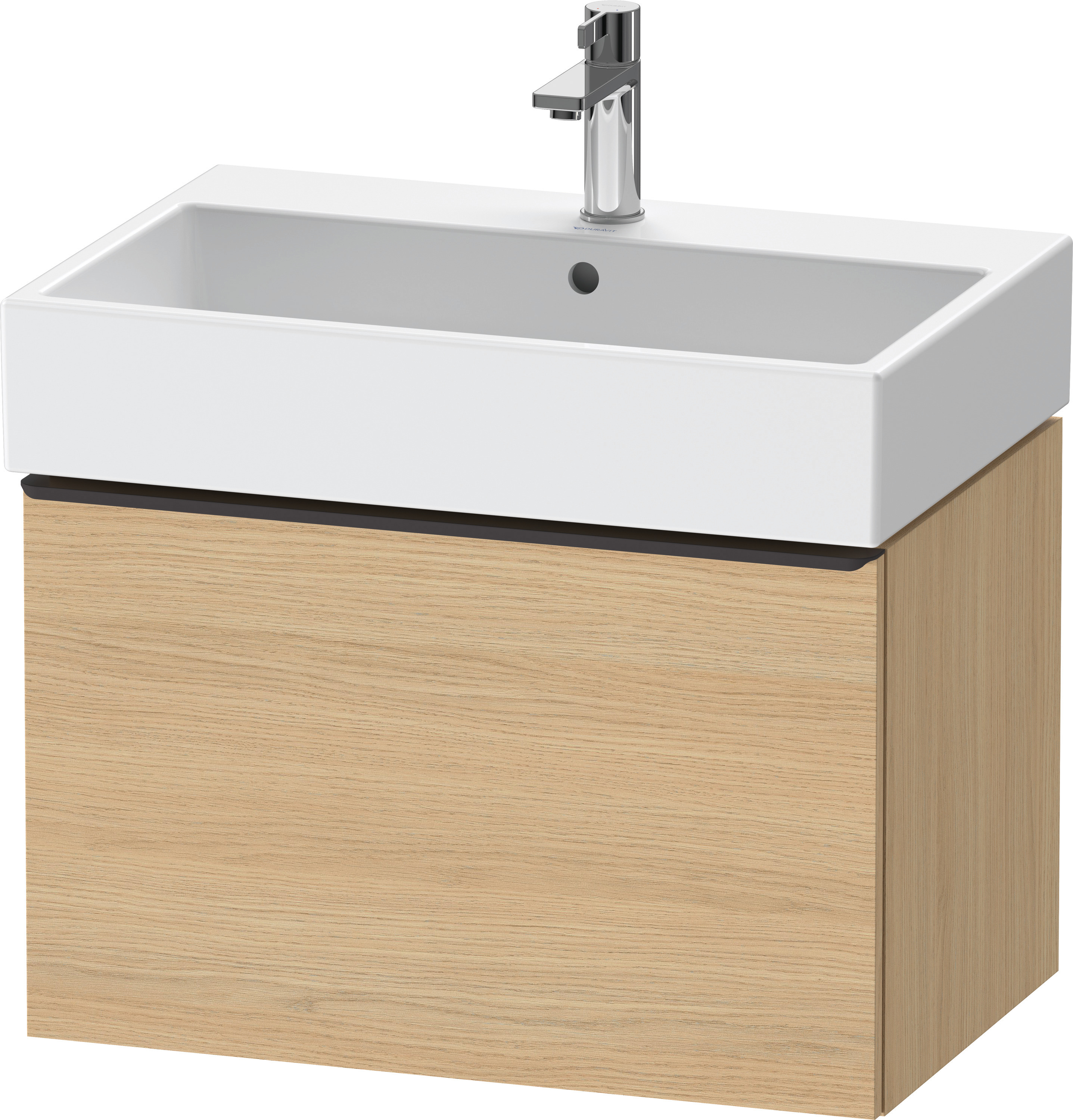 Duravit D-Neo WTU,Wdh,Ausz:1,Gr:Diamant Schw. 684x442x440mm,Natur Eiche Matt,Dekor