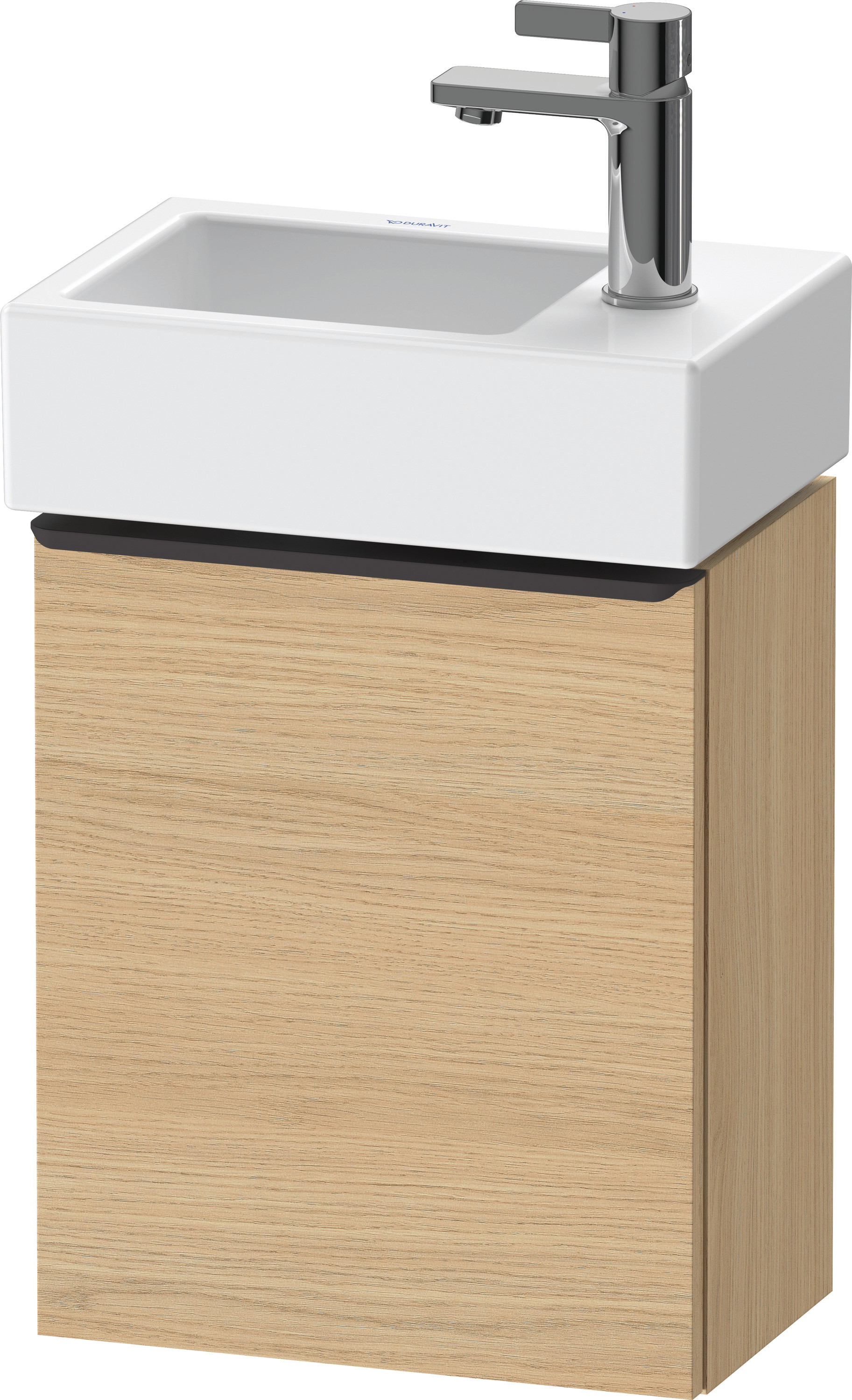 Duravit D-Neo WTU,Wdh,Tür:1,TA:LI,Gr:Dia.Schw 364x222x440mm,Natur Eiche Matt,Dekor