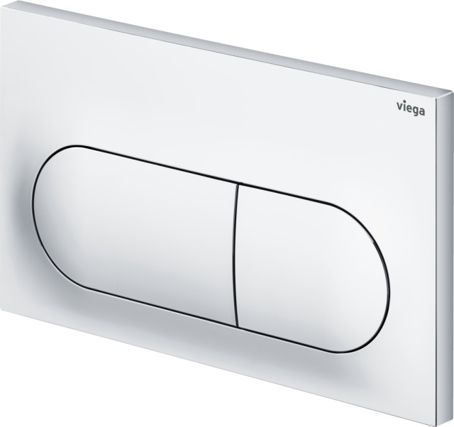 Viega WC Betätigungsplatte VfL 6 8602.1 aus Kunststoff in verchromt