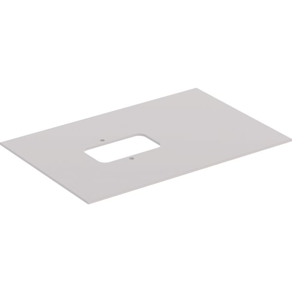 Geberit Glasplatte für Citterio US m. Glaspl. für AWT, Breite WT 75 cm, taupe