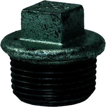 gebofittings Temperguss Gewindefittings 290 - Stopfen mit Rand 2 1/2", verzinkt gebofittings Temperguss Gewindefittings 290 - Stopfen mit Rand 2 1/2", verzinkt