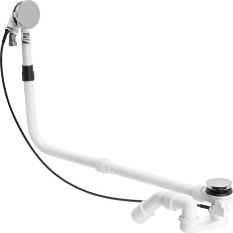 Viega Ab-und Überlauf Multiplex Trio 6161.70 in 1070mmxDN40/50 verchromt
