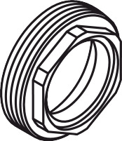 Hansgrohe Schraubkappe Allegra u. Uno chrom