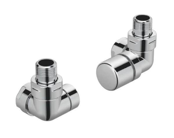 ZE Zubehör Ventilkörper Set E M30x1,5, Winkeleckform rechts, weiß