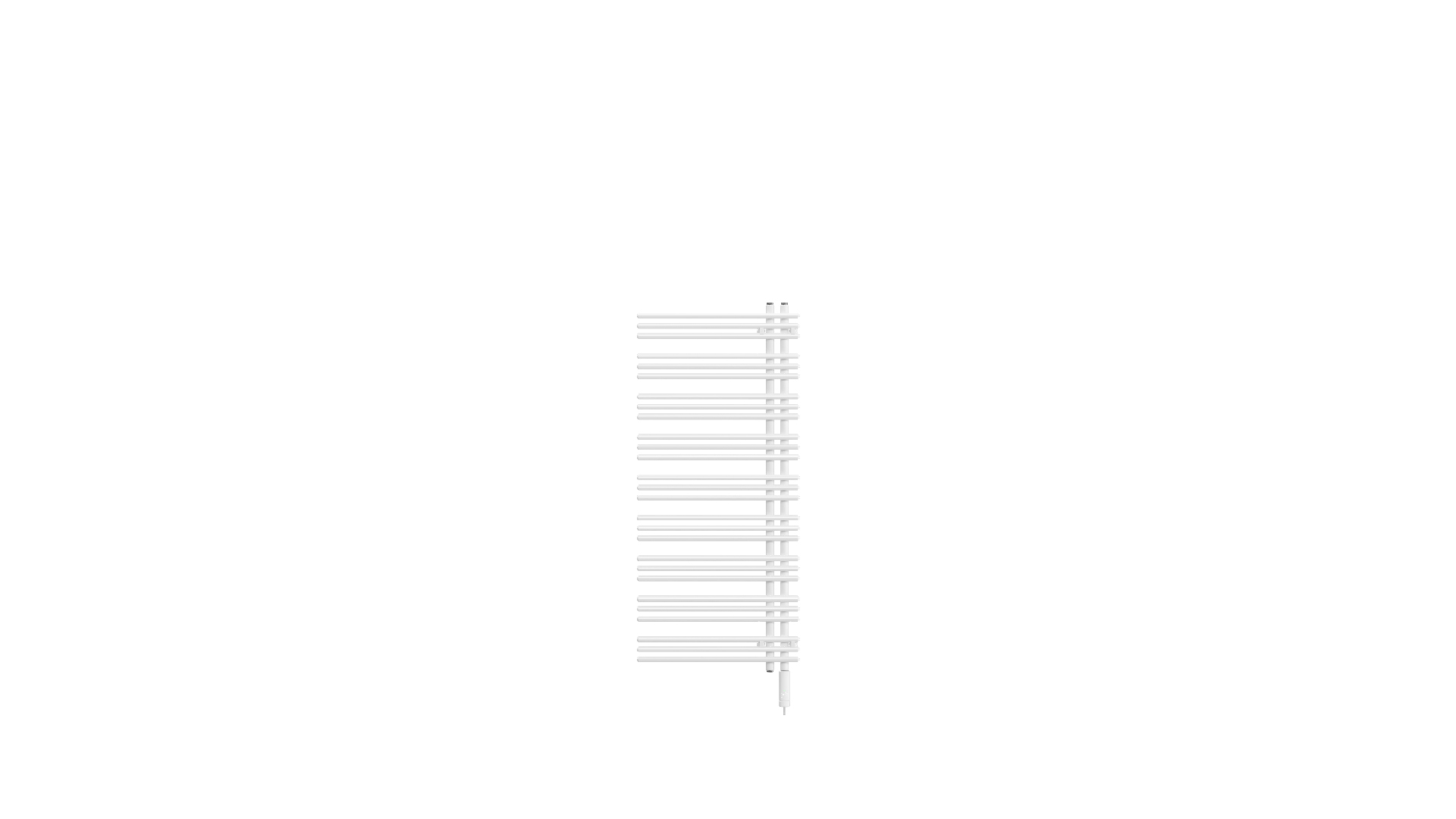 Zehnder Design-Heizkörper Yucca elektr. IHC YAZSL130060ECZD 1432x82x578 RAL 9016