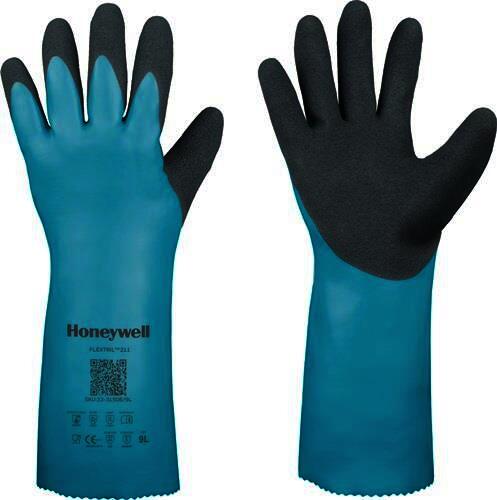 Chemiehandschuhe FLEXTRI 211 Gr.8 grün EN 388,EN 374,EN 407 PSA III HONEYWELL Chemiehandschuhe FLEXTRI 211 Gr.8 grün EN 388,EN 374,EN 407 PSA III HONEYWELL