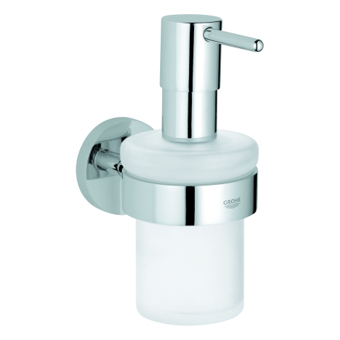 GROHE Seifenspender Essentials 40448_1 mit Halter chrom GROHE Seifenspender Essentials 40448_1 mit Halter chrom