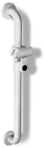 HEWI Brausehalterstange Ser 477, AM:600mm, BA1.1 anthrazitgrau