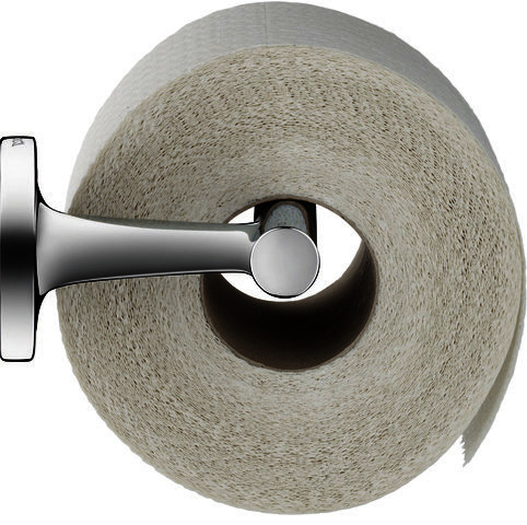 DU Starck T Papierrollenhalter, Chrom, 152x76x50